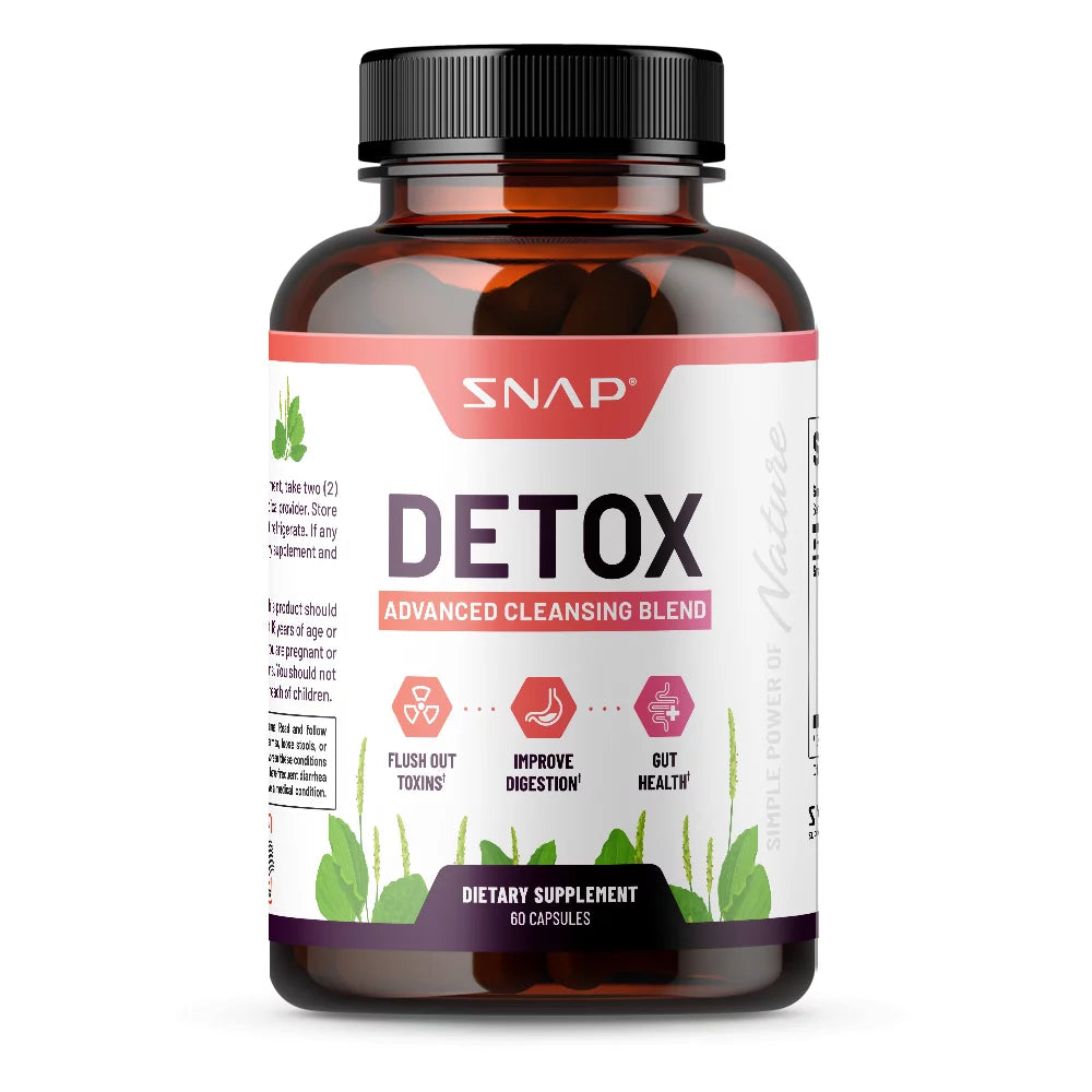 Keto Detox, Advanced Blend for Full Body Cleanse, Improve Digestion - 60 Capsules